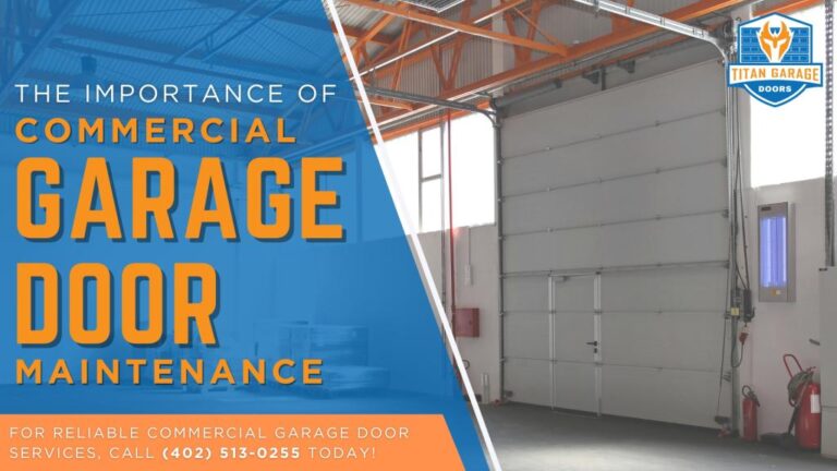 The Importance of Commercial Garage Door Maintenance