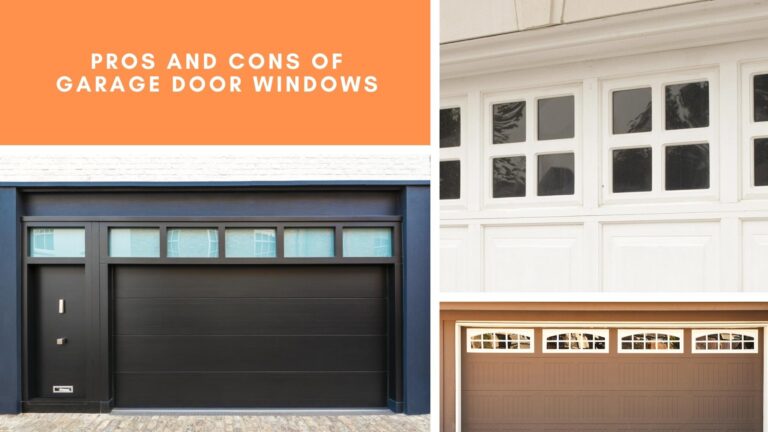 Pros and Cons of Garage Door Windows