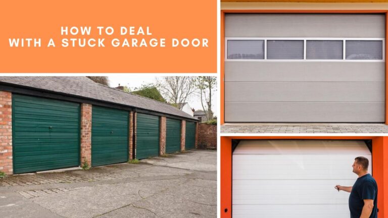 How to Deal With a Stuck Garage Door