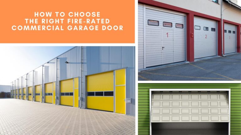 How to Choose the Right Fire-Rated Commercial Garage Door