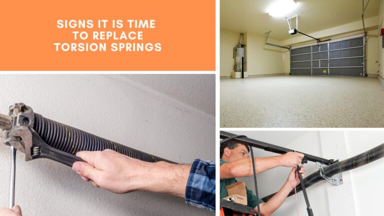 Signs It Is Time to Replace Torsion Springs