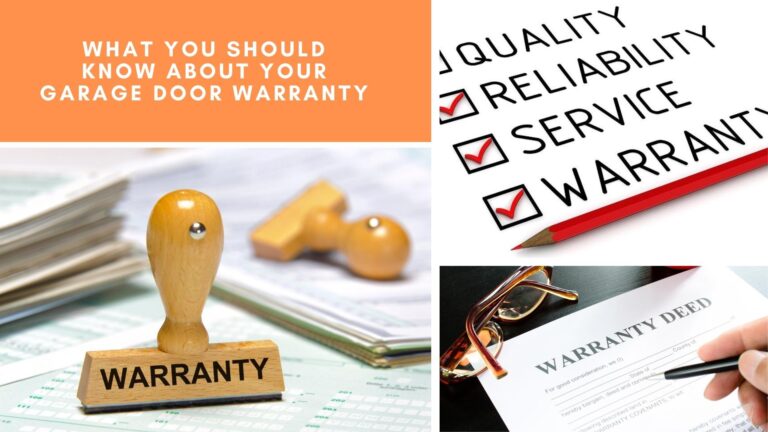 What You Should Know About Your Garage Door Warranty
