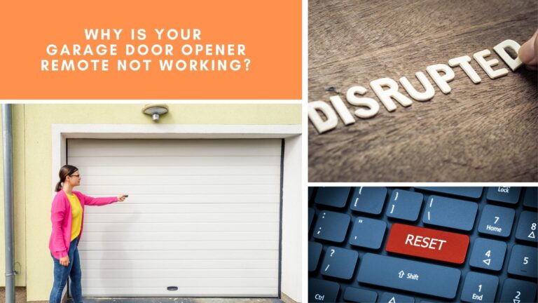 Why Is Your Garage Door Opener Remote Not Working?