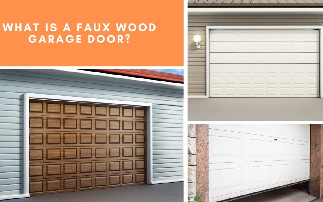 What Is a Faux Wood Garage Door?