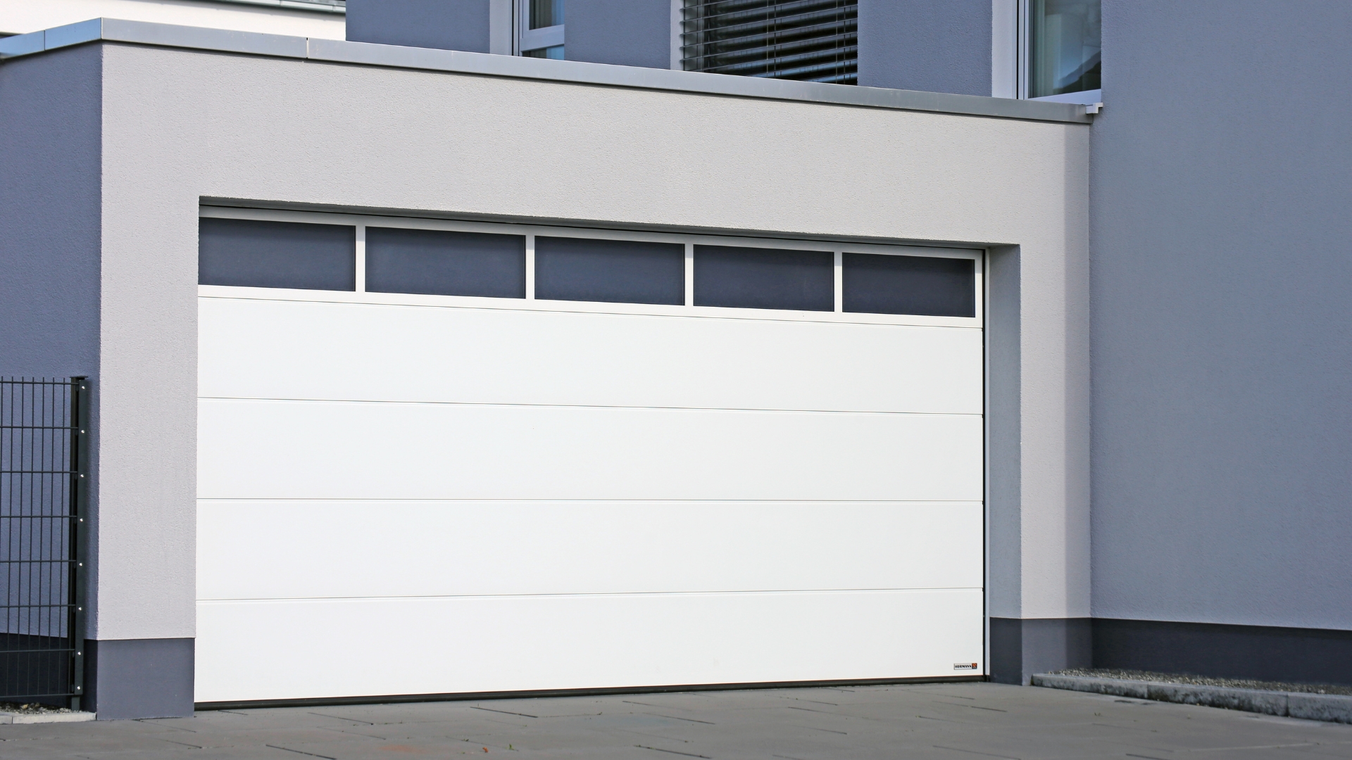 A door that receives regular garage door tune-up