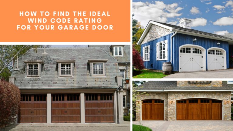 How to Find the Ideal Wind Code Rating for Your Garage Door