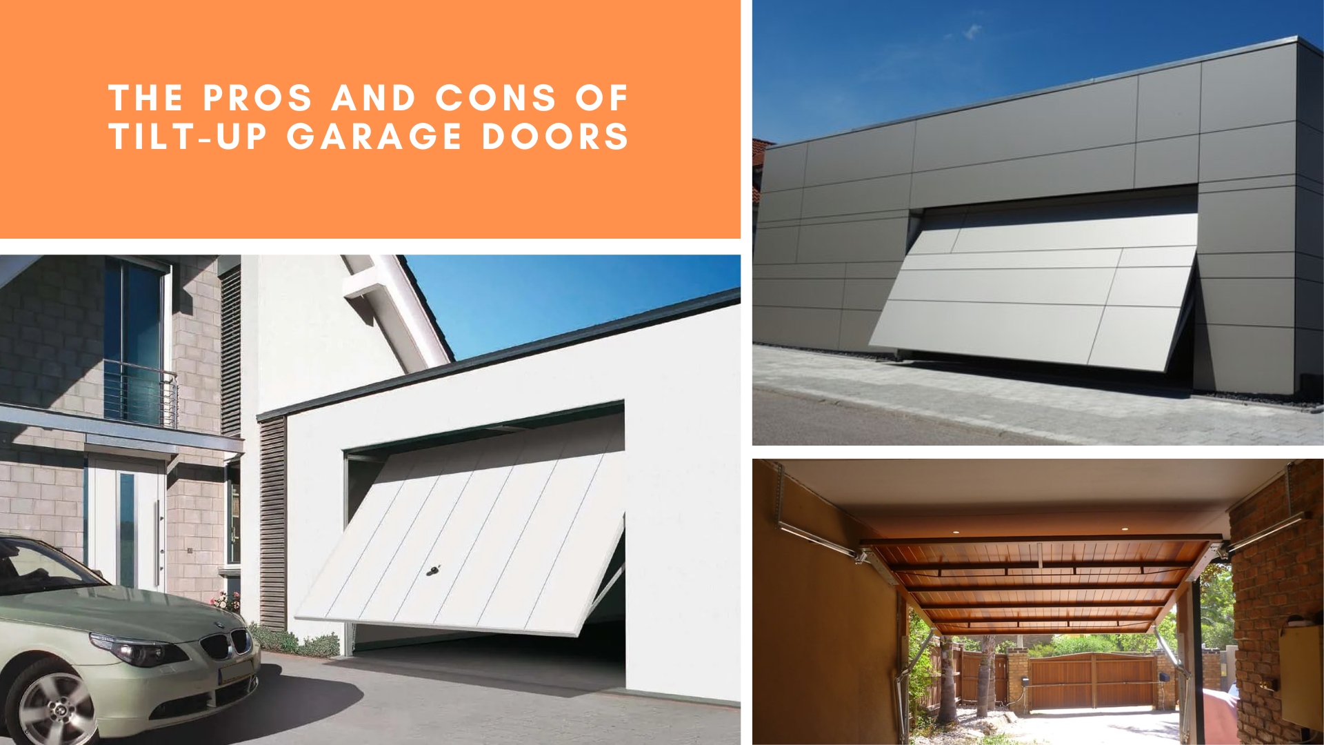 The Pros and Cons of Tilt-up Garage Doors