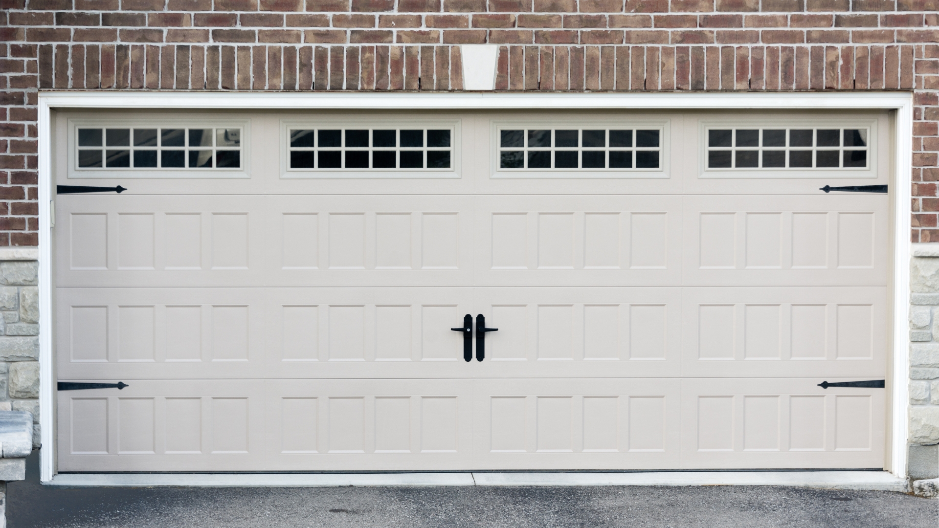 A garage door with the right wind code rating.