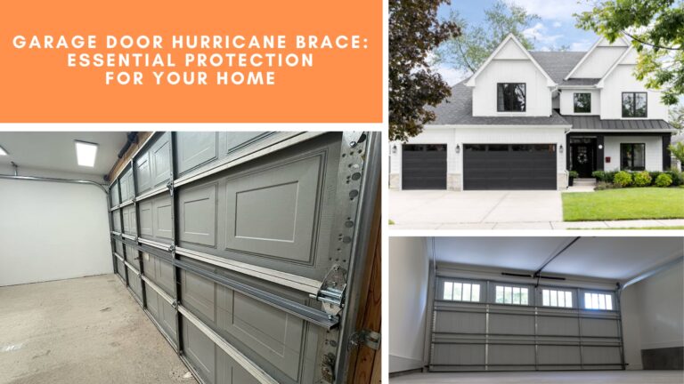 Garage Door Hurricane Brace: Essential Protection for Your Home