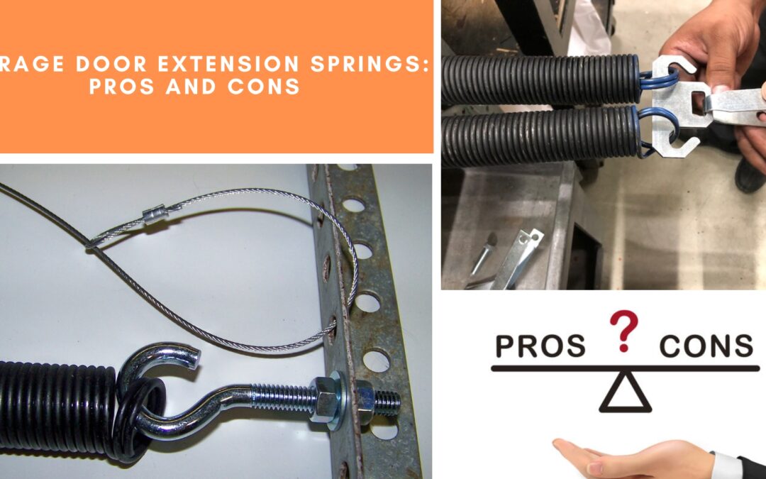Garage Door Extension Springs: Pros and Cons