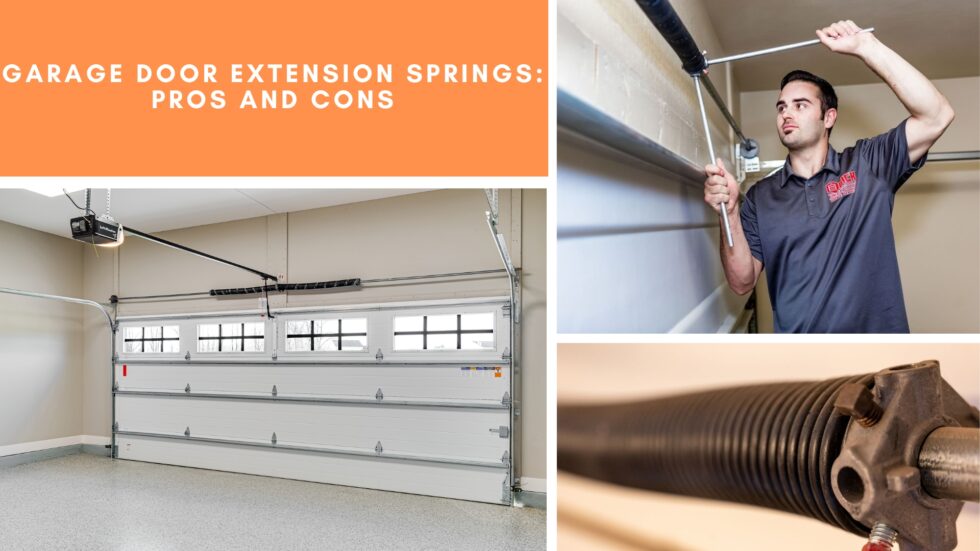 Garage Door Extension Springs Pros and Cons