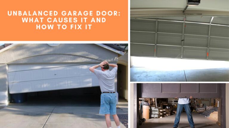 Unbalanced Garage Door: What Causes It and How to Fix It