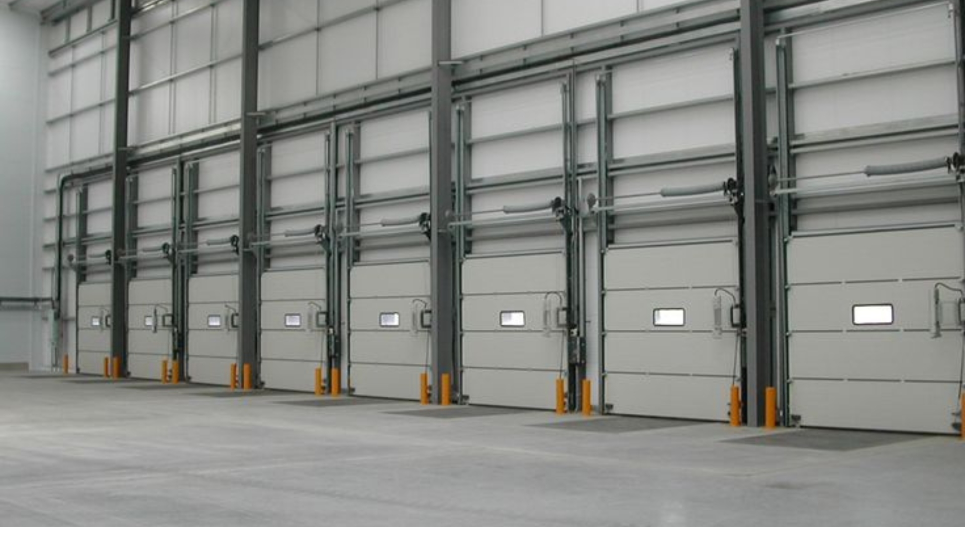 High-speed industrial garage doors