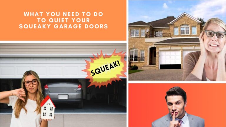 What You Need to Do to Quiet Your Squeaky Garage Doors