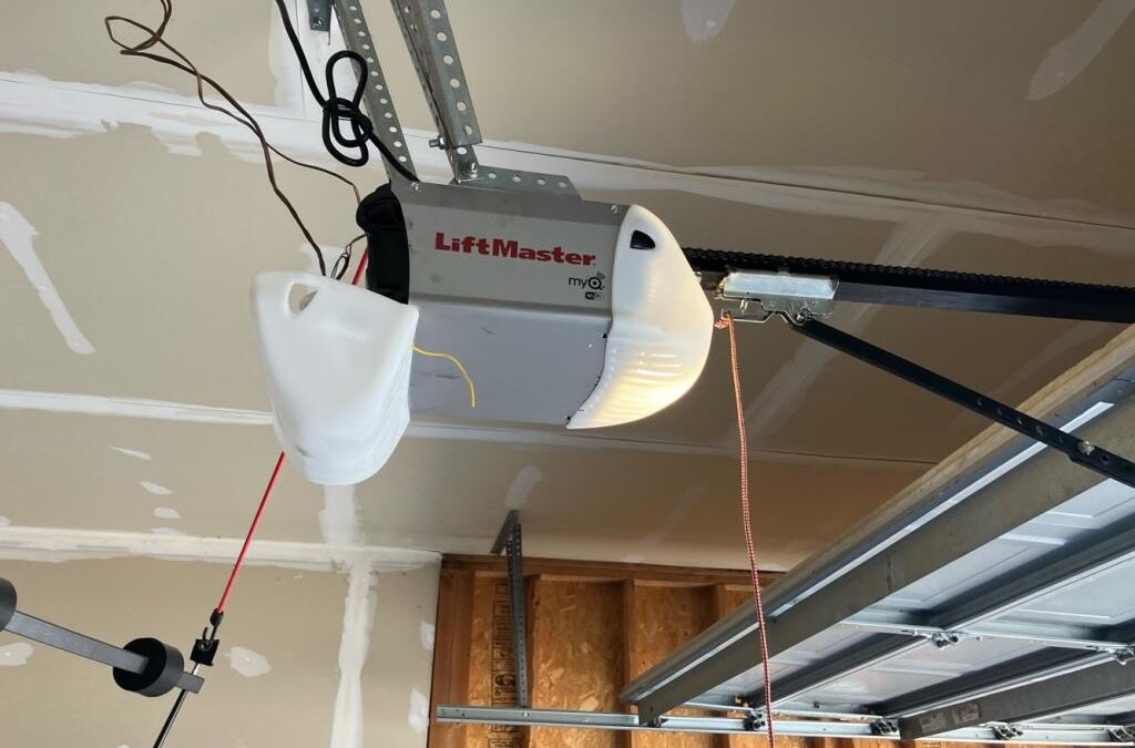 Garage door opener repair for a faulty motor system