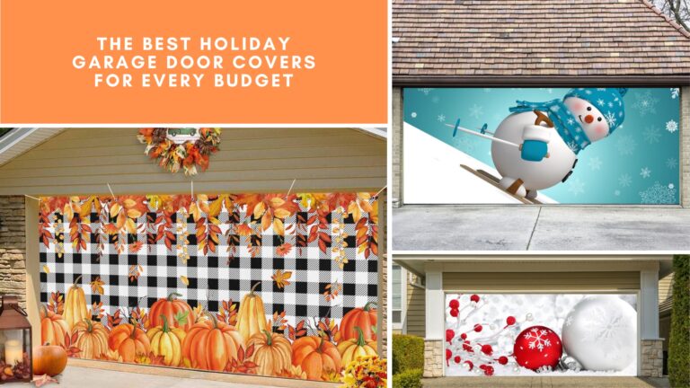 The Best Holiday Garage Door Covers for Every Budget