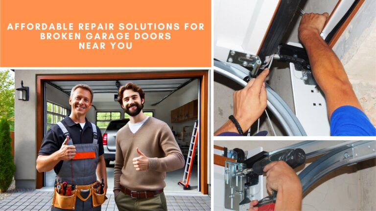 Affordable Repair Solutions for Broken Garage Doors Near You