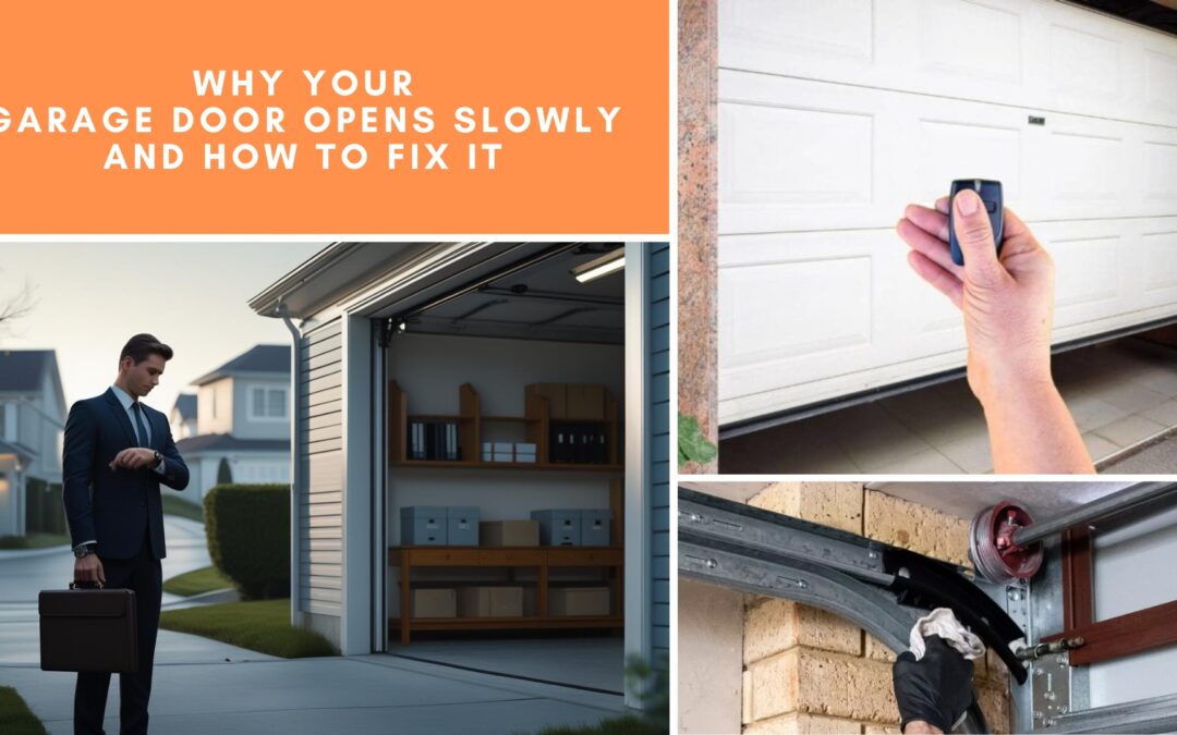 Why Your Garage Door Opens Slowly and How to Fix It