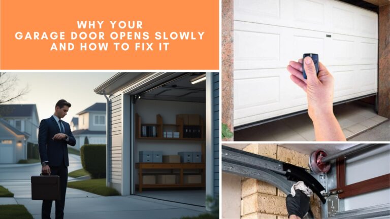 Why Your Garage Door Opens Slowly and How to Fix It