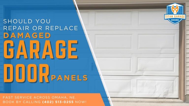 Should You Repair or Replace Damaged Garage Door Panels?