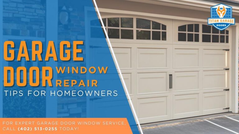 Garage Door Window Repair Tips for Homeowners