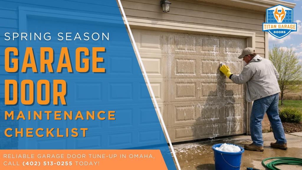 Spring Season Garage Door Maintenance Checklist