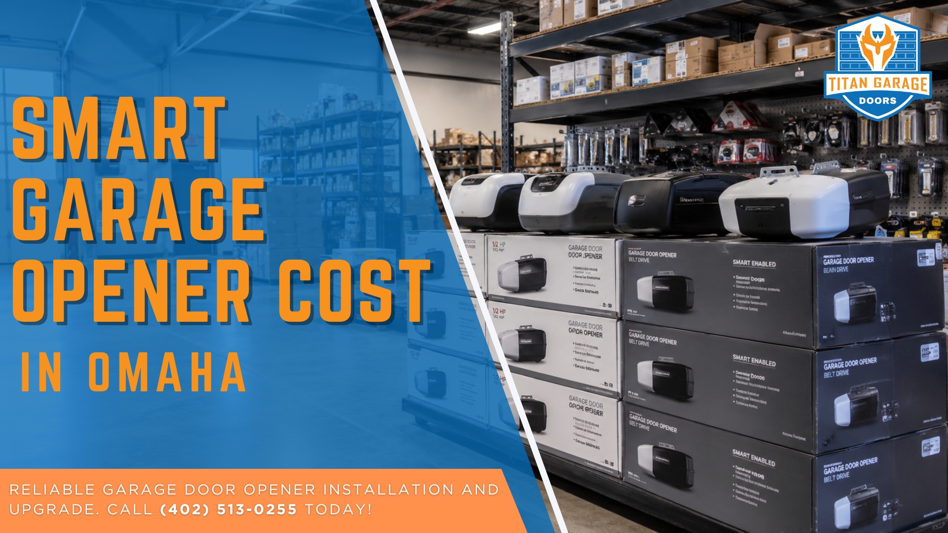 Smart Garage Opener Cost in Omaha