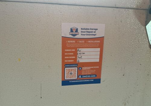 Residential Garage Door Service K St, Omaha, NE