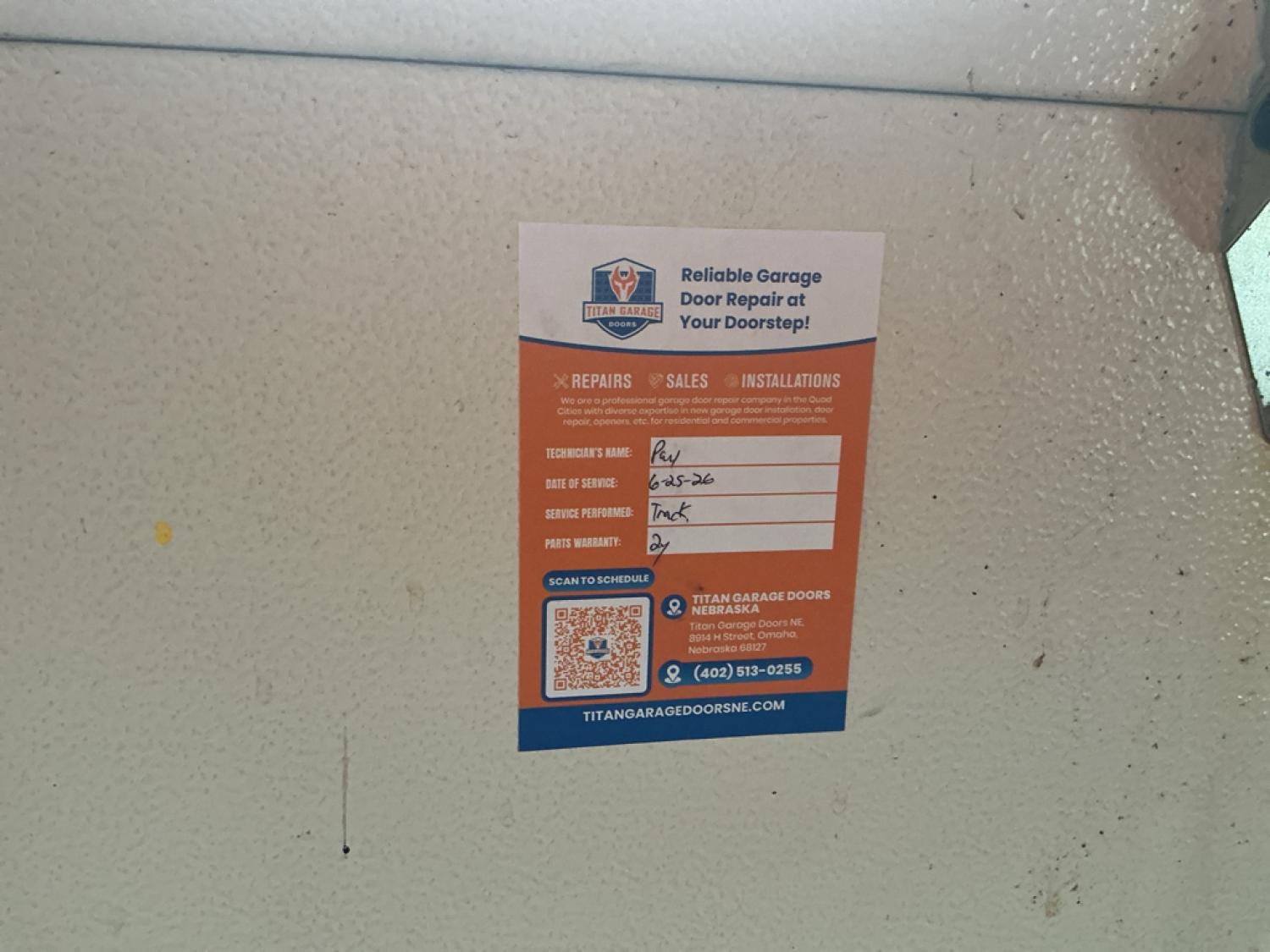 Garage Door Repair Garage Door Maintenance Residential Garage Door Service K St, Omaha, NE