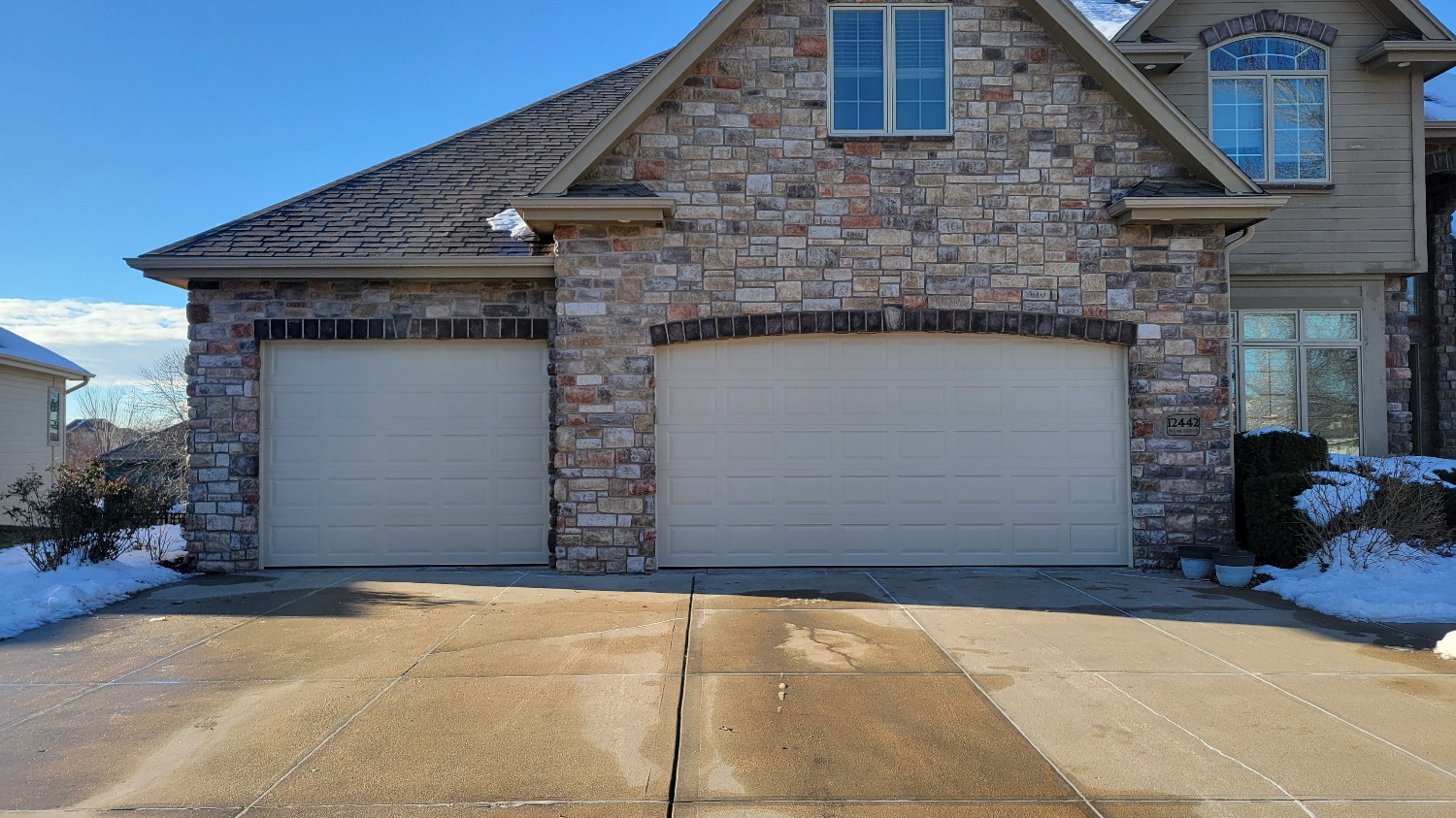 Professional custom garage door installation and fitting