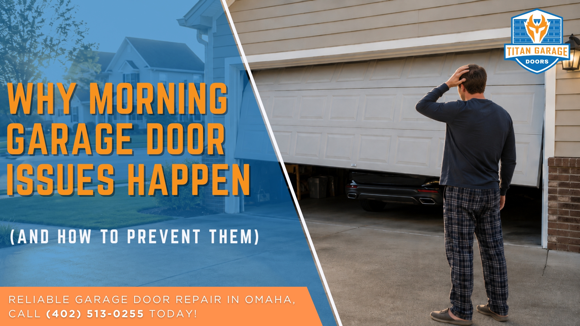 Why Morning Garage Door Issues Happen (And How to Prevent Them)