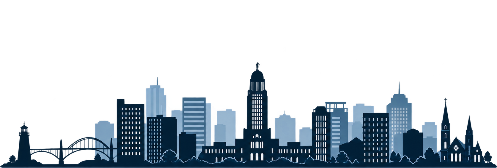 full width skyline