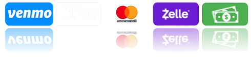 Accepted payment methods: Visa, Mastercard, Discover and American Express